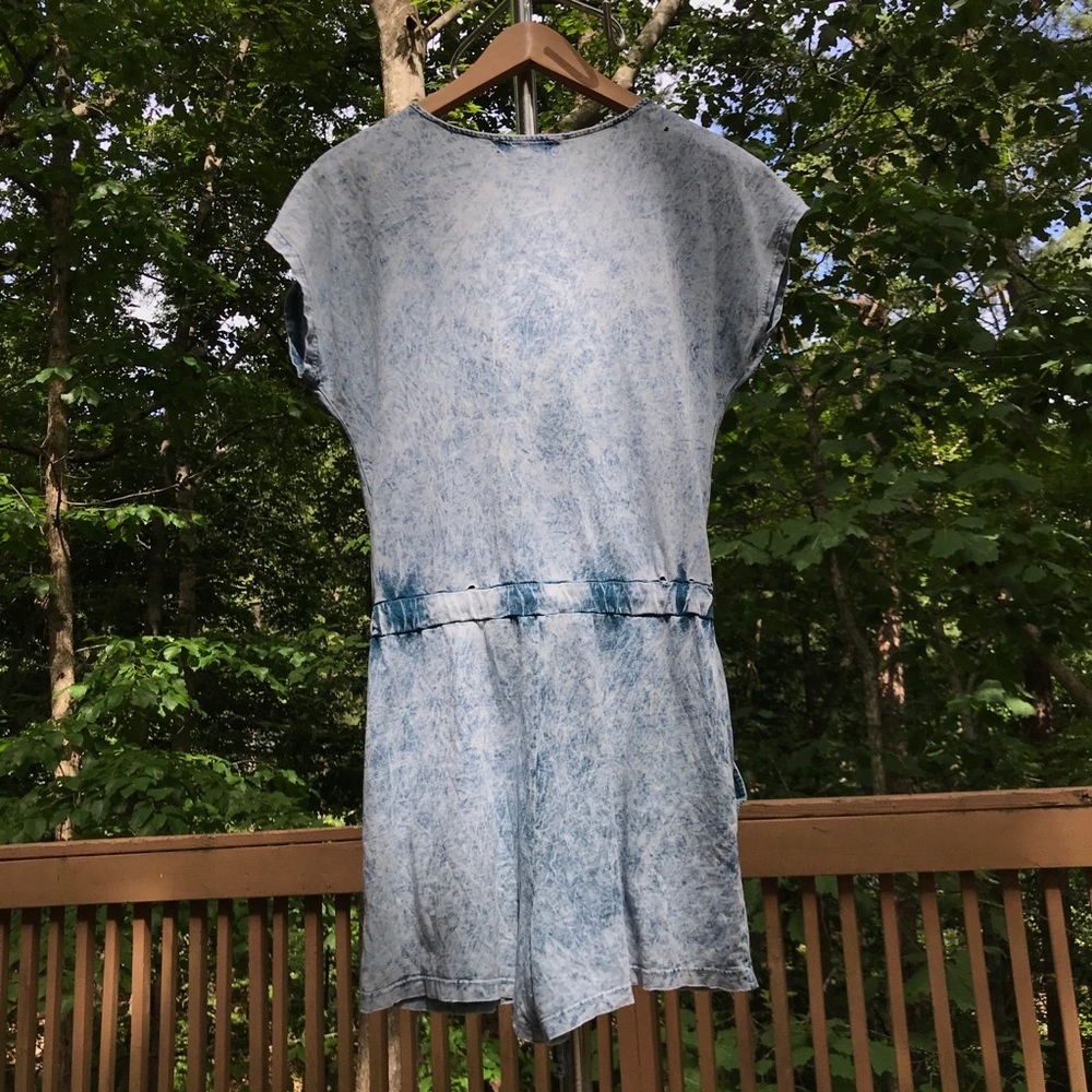 Michael Stars Pixie Crossover Distressed Romper - image 6